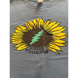 Grateful Dead Summer Tour Sunflower Graphic Tee XL